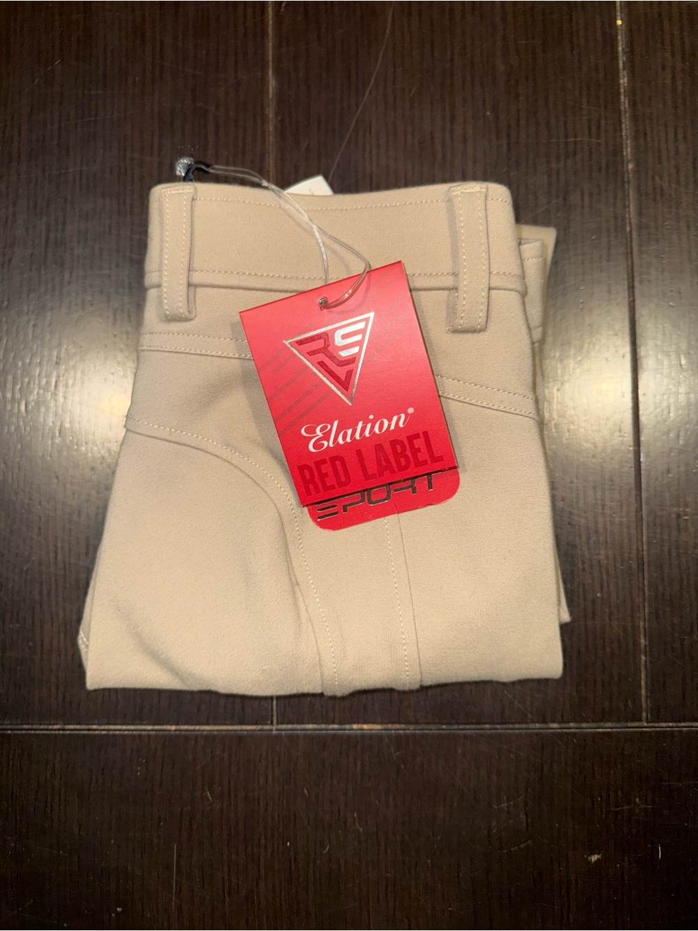 Elation Red Label Women’s Straight-Leg Pants in Beige